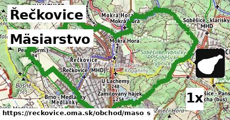 Mäsiarstvo, Řečkovice