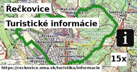 Turistické informácie, Řečkovice