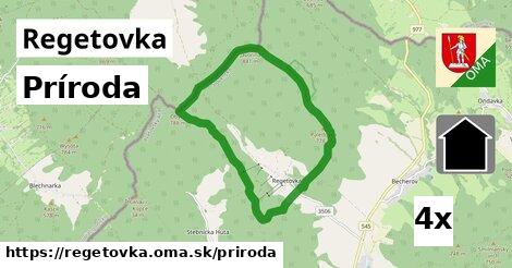 príroda v Regetovka