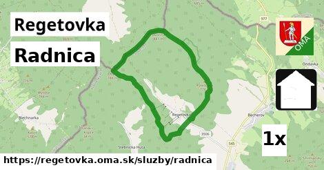 Radnica, Regetovka