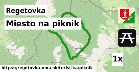 Miesto na piknik, Regetovka