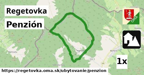 Penzión, Regetovka