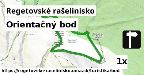 Orientačný bod, Regetovské rašelinisko