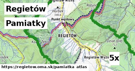 pamiatky v Regietów