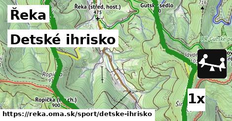Detské ihrisko, Řeka