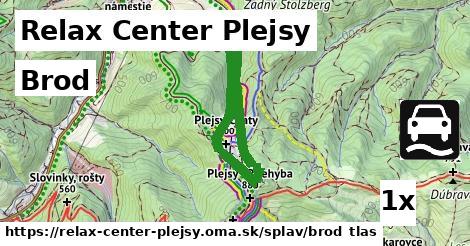 Brod, Relax Center Plejsy