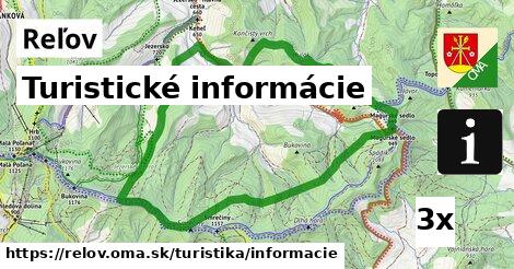 Turistické informácie, Reľov