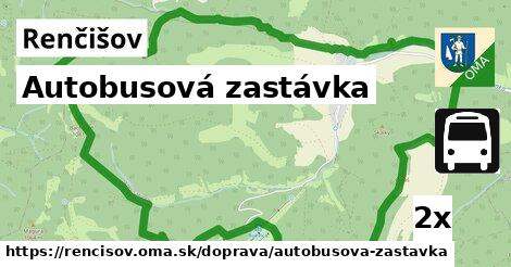 Autobusová zastávka, Renčišov