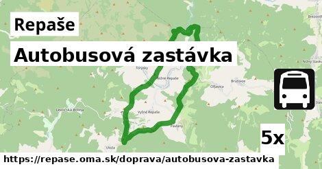 Autobusová zastávka, Repaše