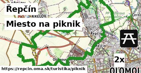 miesto na piknik v Řepčín