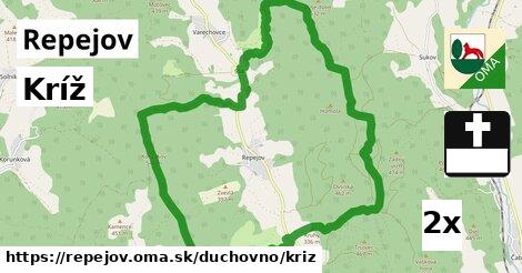 Kríž, Repejov