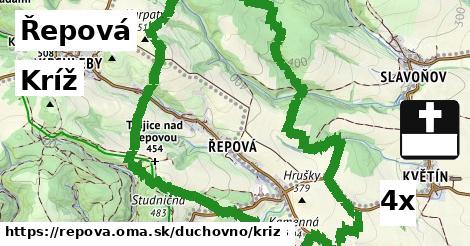 kríž v Řepová