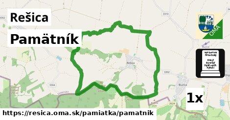 Pamätník, Rešica