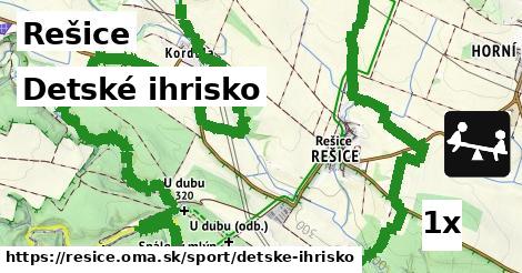 Detské ihrisko, Rešice