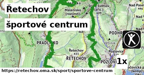 športové centrum v Řetechov