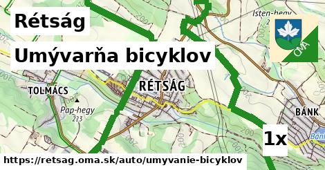 Umývarňa bicyklov, Rétság