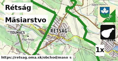 Mäsiarstvo, Rétság