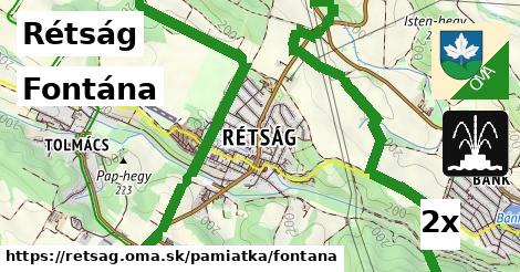 Fontána, Rétság