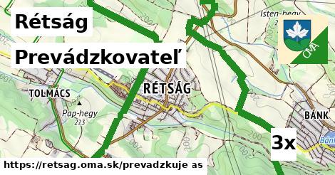 prevádzkovateľ v Rétság