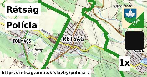 Polícia, Rétság