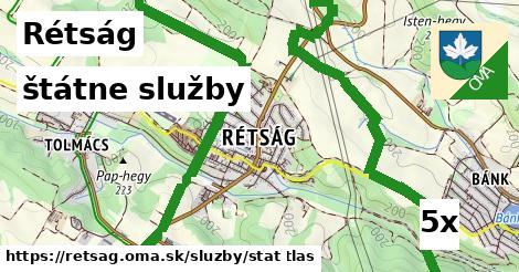 štátne služby v Rétság