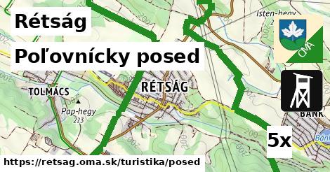 Poľovnícky posed, Rétság