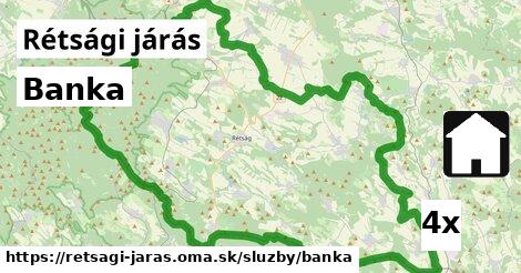 Banka, Rétsági járás