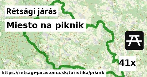 Miesto na piknik, Rétsági járás