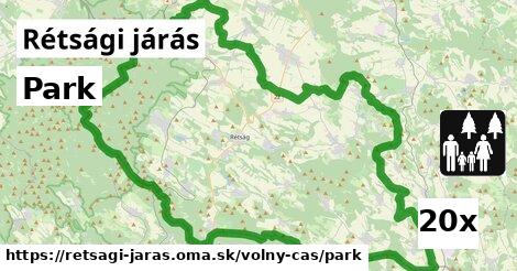 Park, Rétsági járás