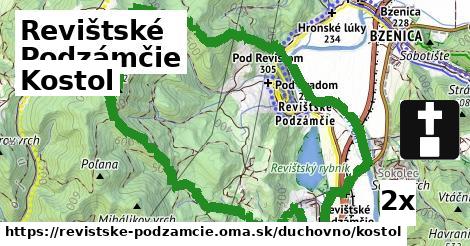 Kostol, Revištské Podzámčie