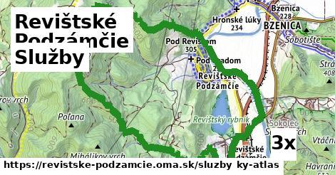 služby v Revištské Podzámčie