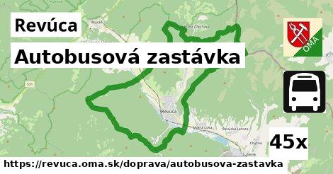 Autobusová zastávka, Revúca