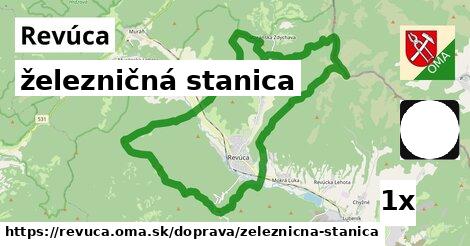 železničná stanica, Revúca