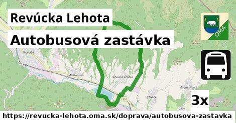 Autobusová zastávka, Revúcka Lehota