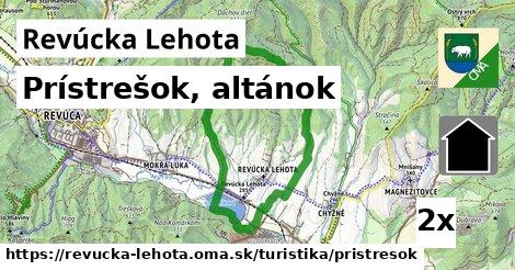 Prístrešok, altánok, Revúcka Lehota