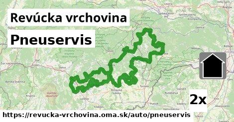 Pneuservis, Revúcka vrchovina