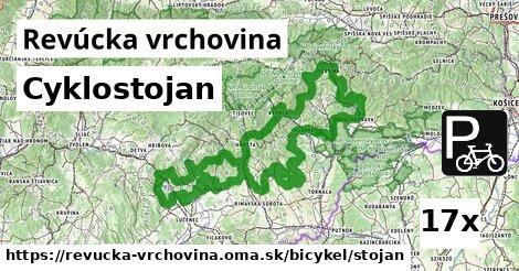 Cyklostojan, Revúcka vrchovina