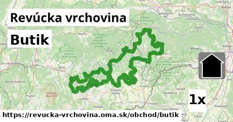 Butik, Revúcka vrchovina