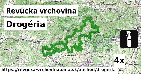 Drogéria, Revúcka vrchovina