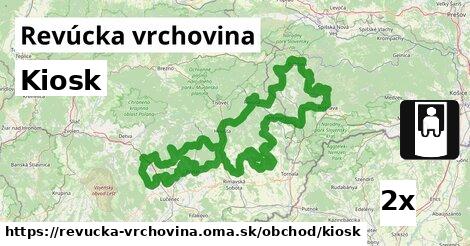 Kiosk, Revúcka vrchovina