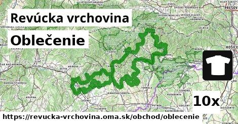 Oblečenie, Revúcka vrchovina