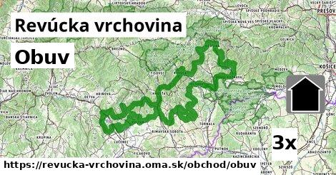 Obuv, Revúcka vrchovina