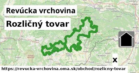 Rozličný tovar, Revúcka vrchovina