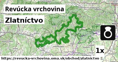 Zlatníctvo, Revúcka vrchovina