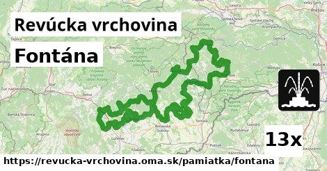 Fontána, Revúcka vrchovina