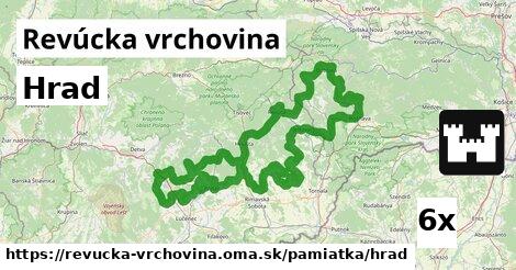 Hrad, Revúcka vrchovina