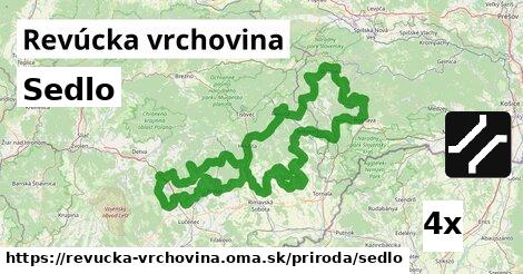 Sedlo, Revúcka vrchovina