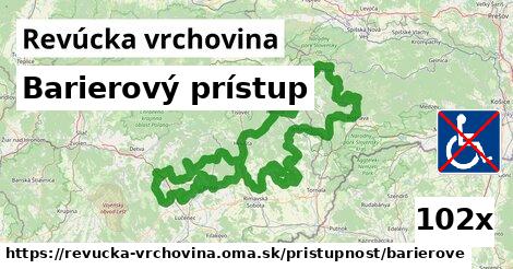 Barierový prístup, Revúcka vrchovina