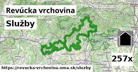 služby v Revúcka vrchovina