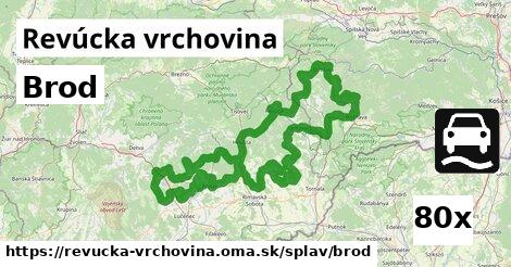 Brod, Revúcka vrchovina